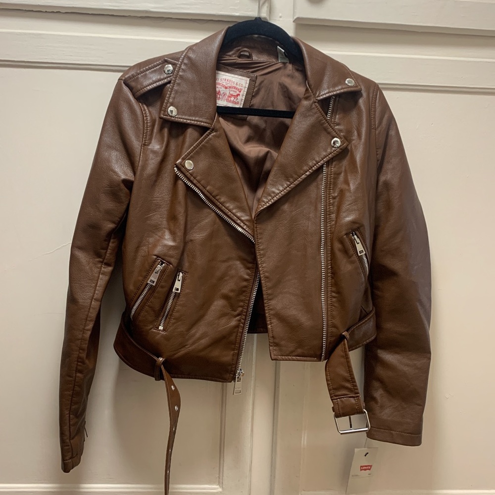 Levi leather jacket